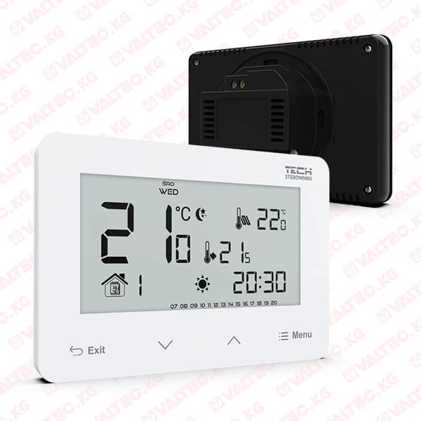 Комнатный термостат 293z (230В) двухпозиционный программируемый, TECH